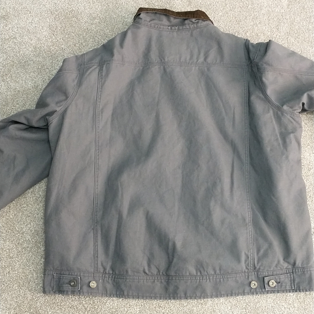 Grey Woolrich lined jacket - Picture 8 of 10